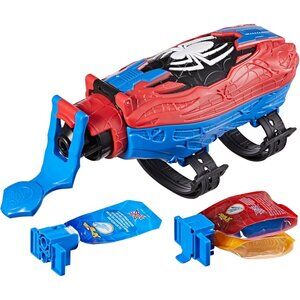 Spider-Man Real Webs Ultimate Web Blaster, 2-in-1 Blaster, Role Play Toy, Spider